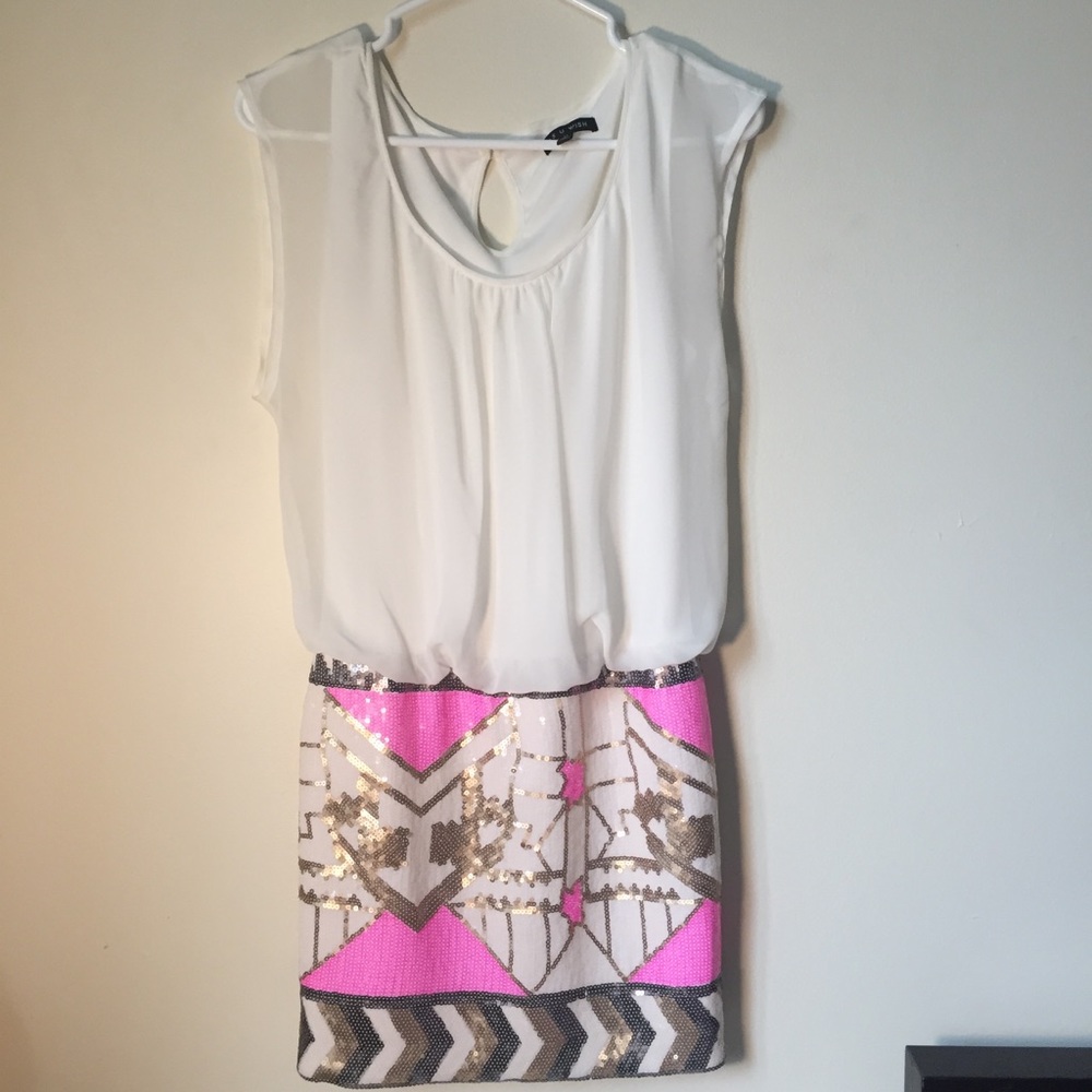 Sequin Mini Dress